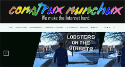 Desktop Screenshot of construxnunchux.com